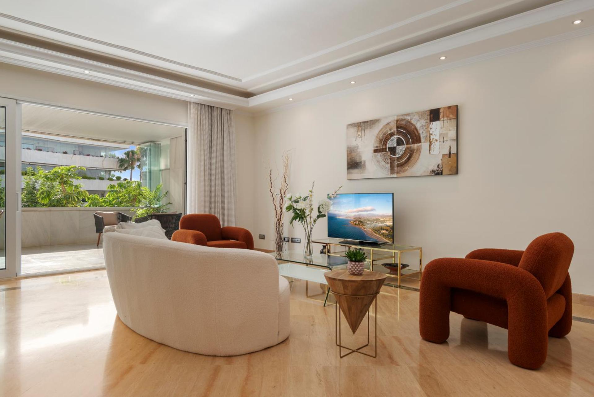 Apartamento Magnífico En Complejo Exclusivo Con Piscina Cubierta - Gym - Sauna Marbella